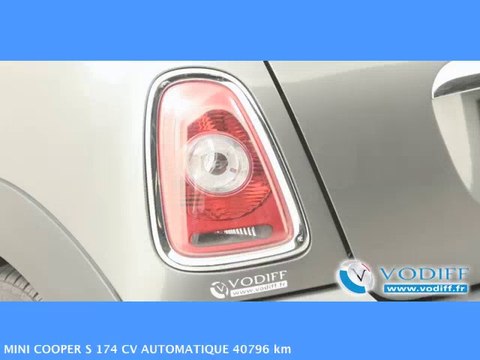 VODIFF : MINI OCCASION ALSACE : MINI COOPER S 174 CV AUTOMATIQUE 40796 km
