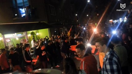 Images exclusives de Francfort lors de la finale Allemagne - Argentine