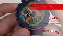 HOW TO_ Set World Time and Alarms on Casio G-Shock Watches - YouTube [240p]