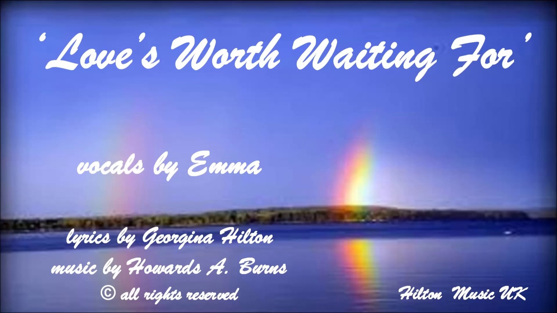 ⁣'LOVE'S WORTH WAITING FOR' A classical / crossover / easy listening love song from Hi