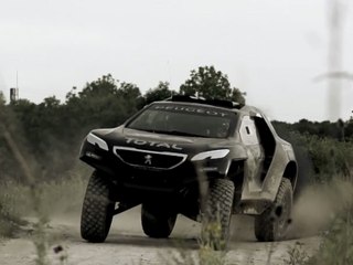 Le Peugeot 2008 DKR en action !