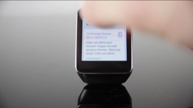 Smartwatch - la commande vocale est parfois délicate
