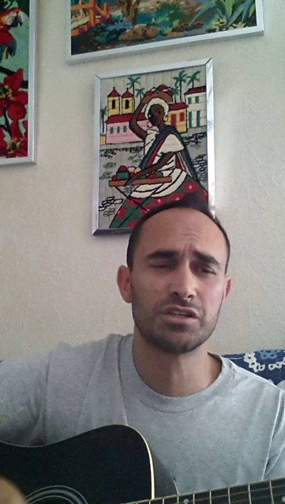 L'encre de tes yeux cabrel cover Laurent Comas