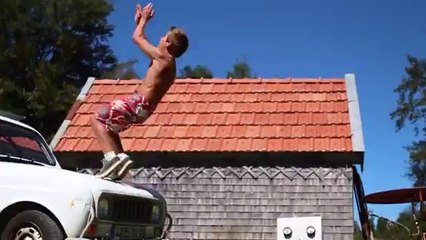 Backflip From Car Fail