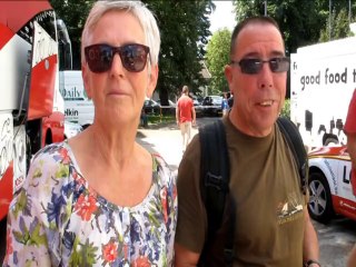 Tour de France à Besançon : la chasse aux autographes