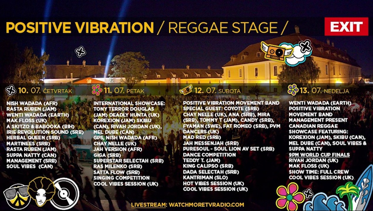 EXIT Festival Reggae Stage Live 2014