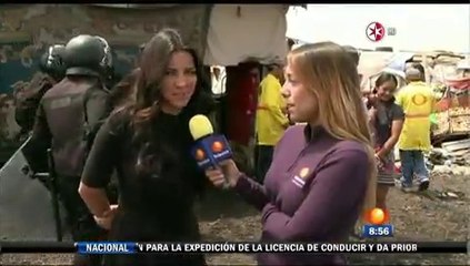 Detras de camaras desalojo en LG (1N)