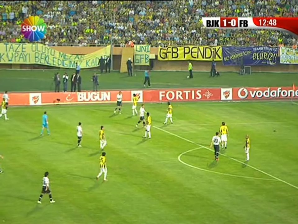2009 Türkiye Kupası Final Maçı Beşiktaş - Fenerbahçe 1.Yarı