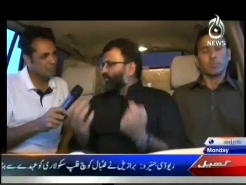 Live with Talat - 14 july 2014 - Cricket Younas khan and talat with IDPS