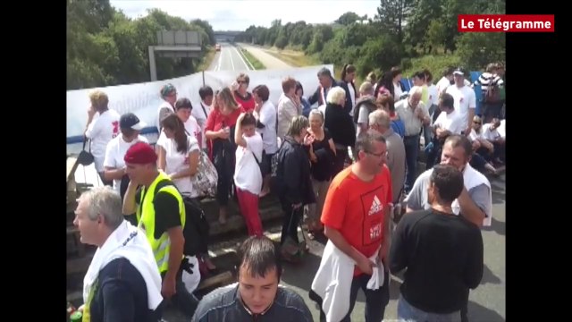 Guerlesquin (29). Tilly-Sabco : une manif appelée à durer ?
