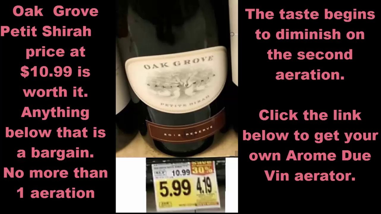 Best Cheap Wine Evaluated, Petite Sirah