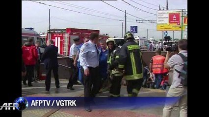 20 dead, scores injured in Moscow metro crash