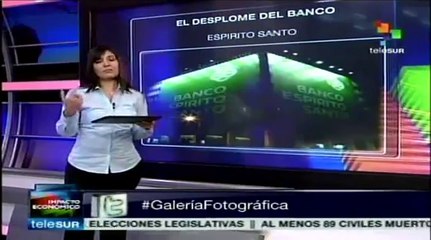 Desplome del Banco Espirito Santo sacude la economía en Europa