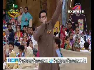 16th Iftari Iftar Aamir ke sath in Pakistan Ramazan 15-7-2014 Part 12