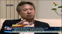 Señala Yiang Yuechún que BRICS rompe imposiciones de Occidente