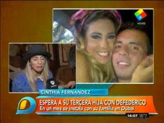 Pronto.com.ar Cinhia Fernández confirmó su embarazo