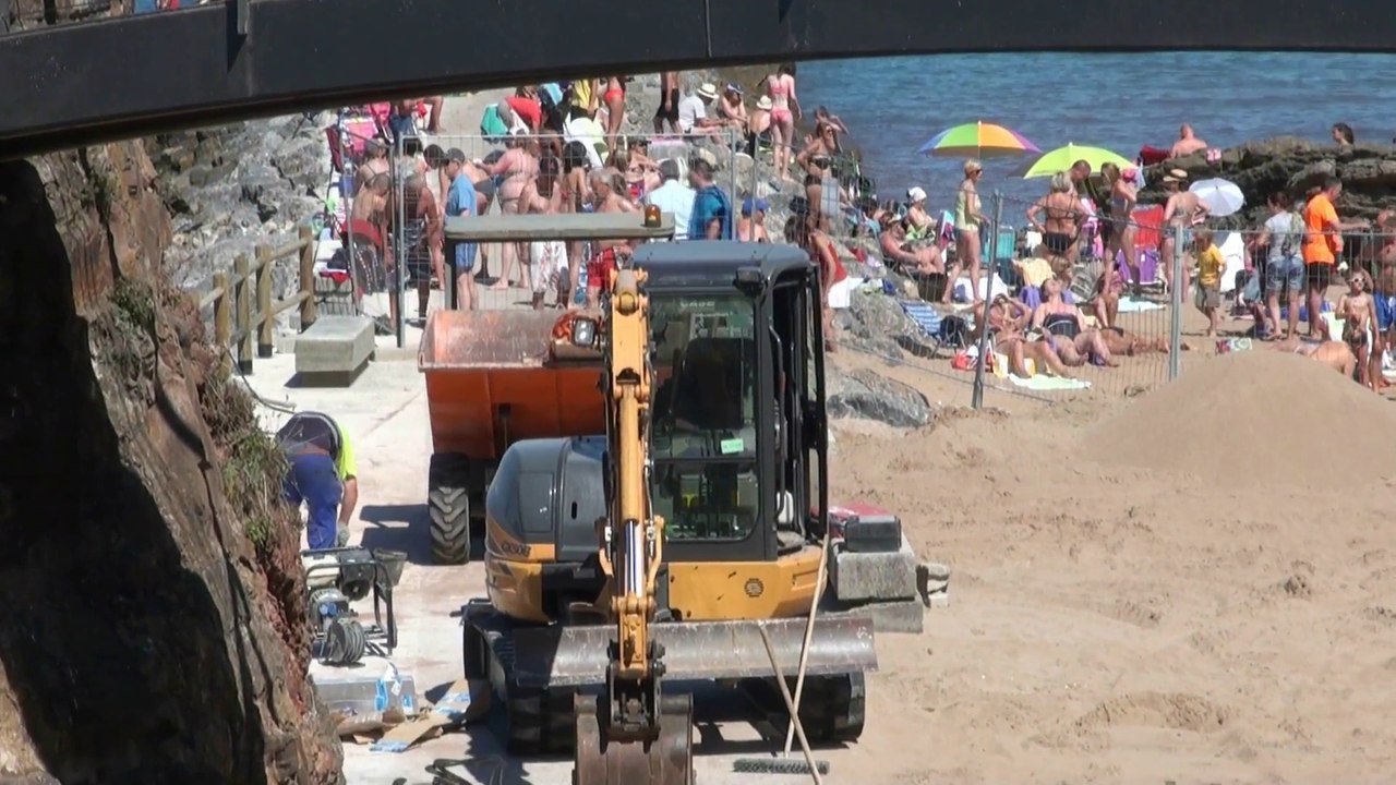 Quejas de usuarios de playa palmera por picores