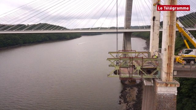 Pont de Térénez (29). Dans l'oeil du drone