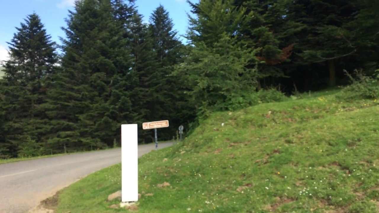 Sommet du col Marie blanque vue 360