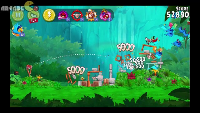 Angry Birds Rio Timber Tumble Level 1-3 3-Stars Walkthrough (Rio 2 Birds)
