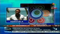 Venezuela apoya que ONG participen en diálogos de política ambiental