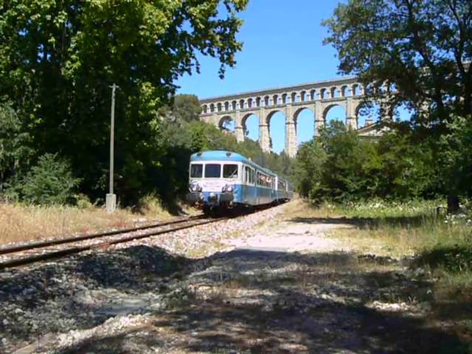 Train Spécial de l'AP 2800 sur la Côte bleue