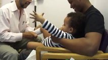 What a Doctor!!  Child didn't even cry while taking injection....