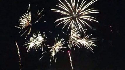 feu d'artifice 2014 à Bosmie l'aiguille , près de Limoges