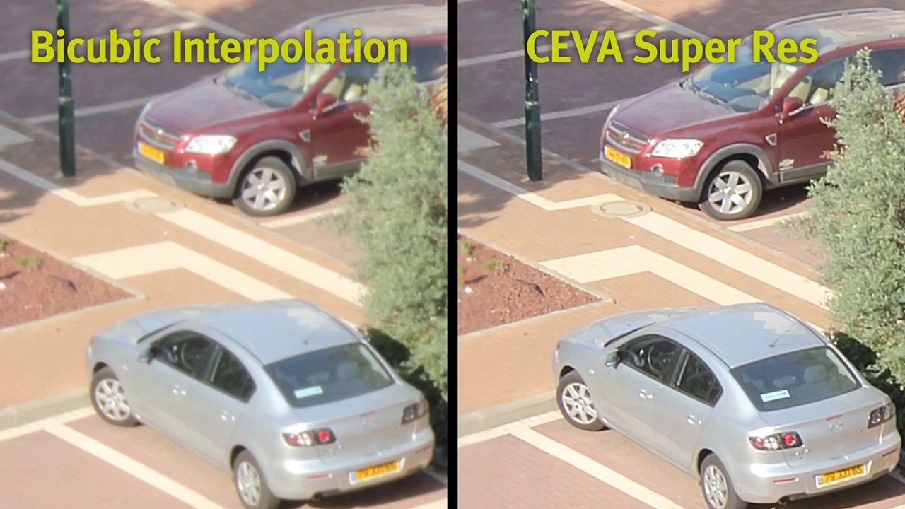 CEVA Multi-image Super-Resolution demo