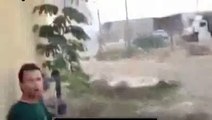 فيديو مسرب - لحظة سقوط صواريخ المقاومة على قاعد عسكرية إسرائيلية والجنود يصابون بحالة رعب كبيرة.