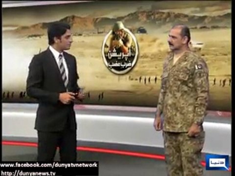 Exclusive Interview with DG ISPR Asim Bajwa on Zarb-e-Azb Operation