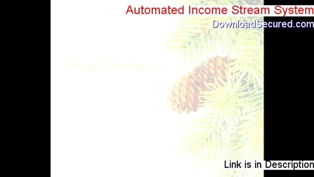 Automated Income Stream System Reviews [Legit Review]