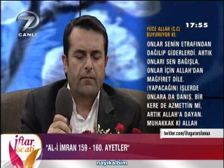 Sefa Taşkesenlioğlu Ali İmran Mutaffifin Ramazan 2014