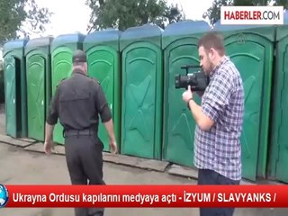 Ukrayna Ordusu kapılarını medyaya açtı - İZYUM / SLAVYANKS /
