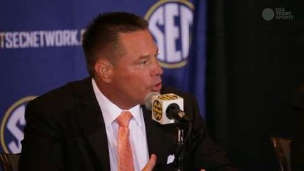 Butch Jones comfortable entering second season as Tennessee coach