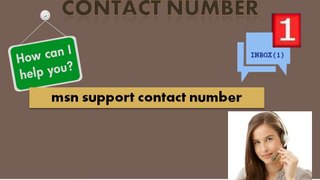 MSN support helpline call @ 1-877-225-1288