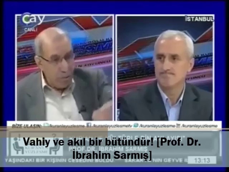 Vahiy ve akıl bir bütündür! [Prof. Dr. İbrahim Sarmış]