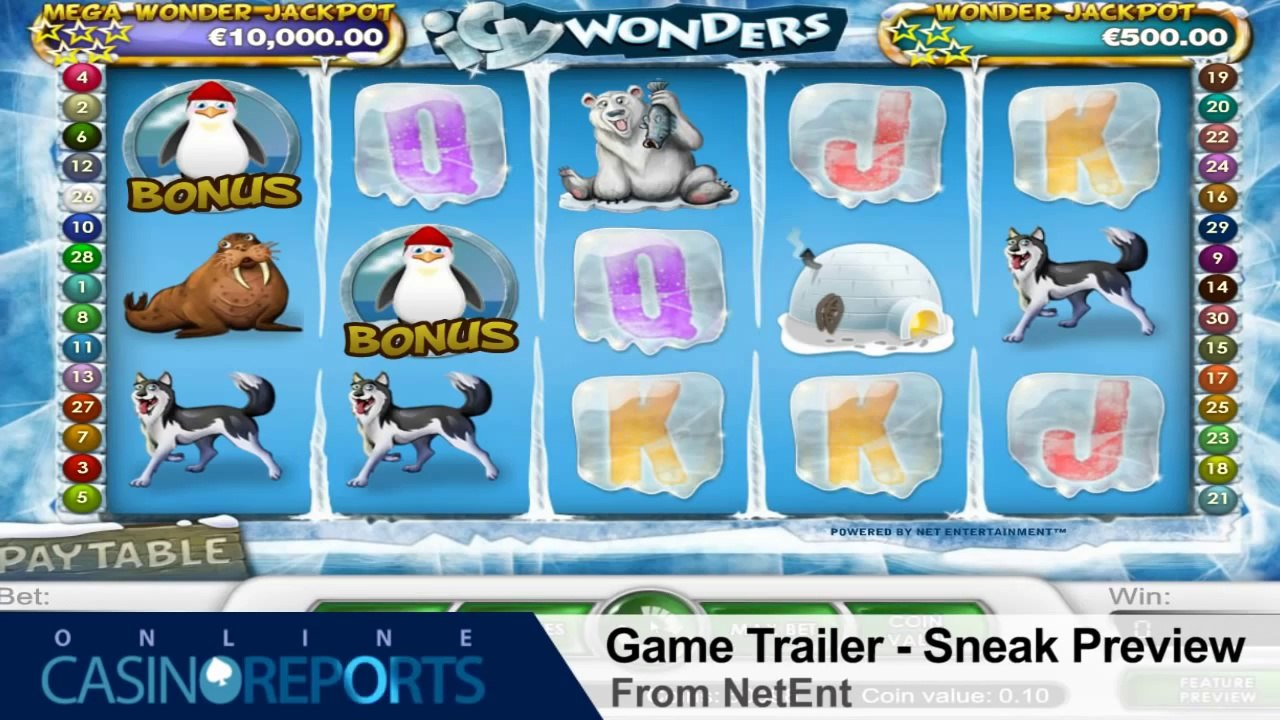 Icy Wonders -video slot from NetEnt