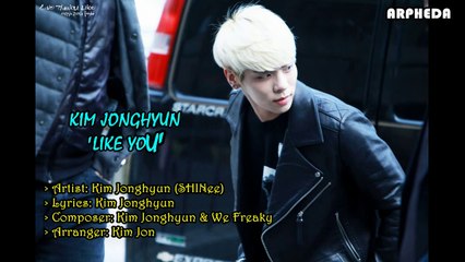 [FMV] SHINee's Jonghyun - Like U (KOR/ROM/ENG)