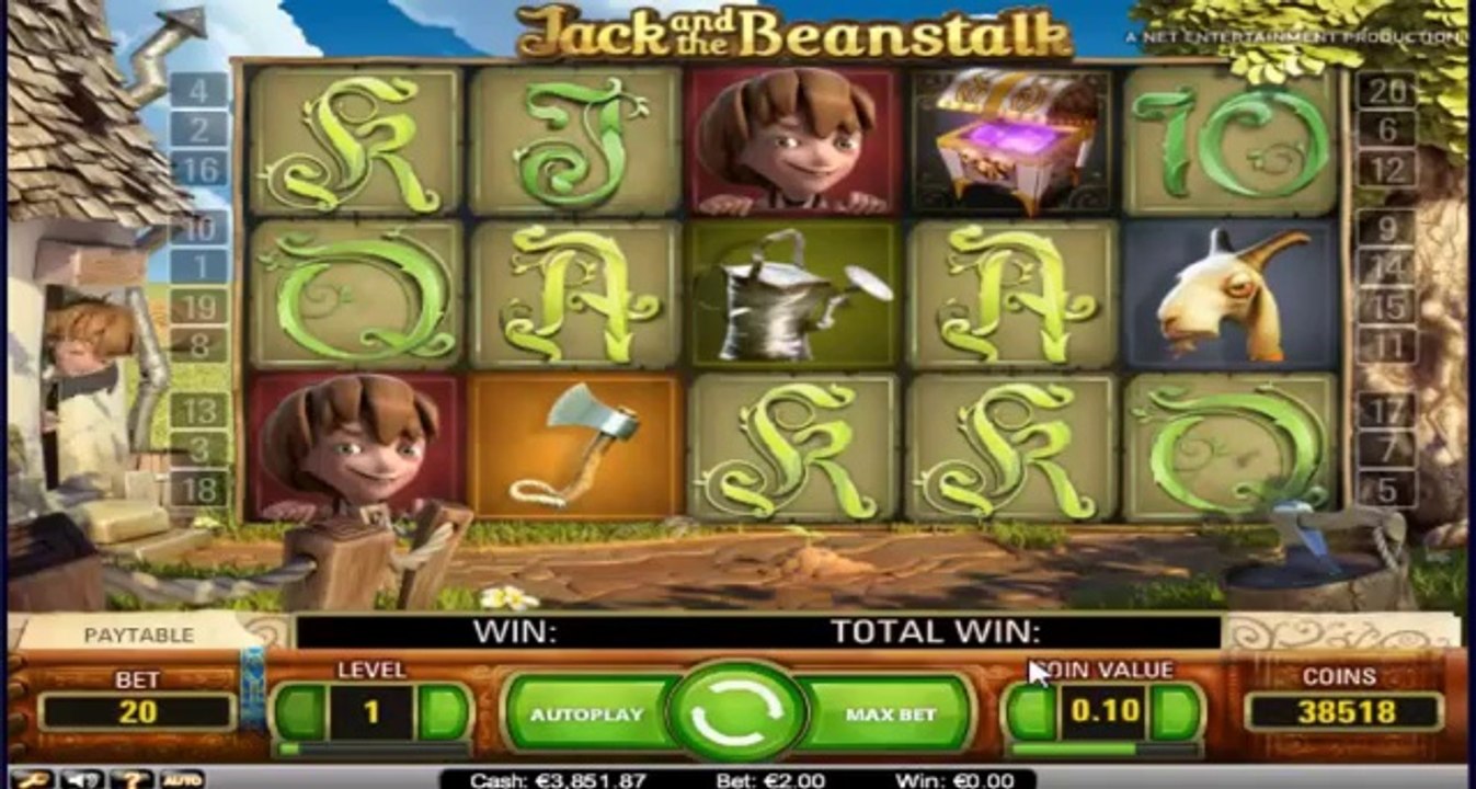 Jack and The Beanstalk NetEnt