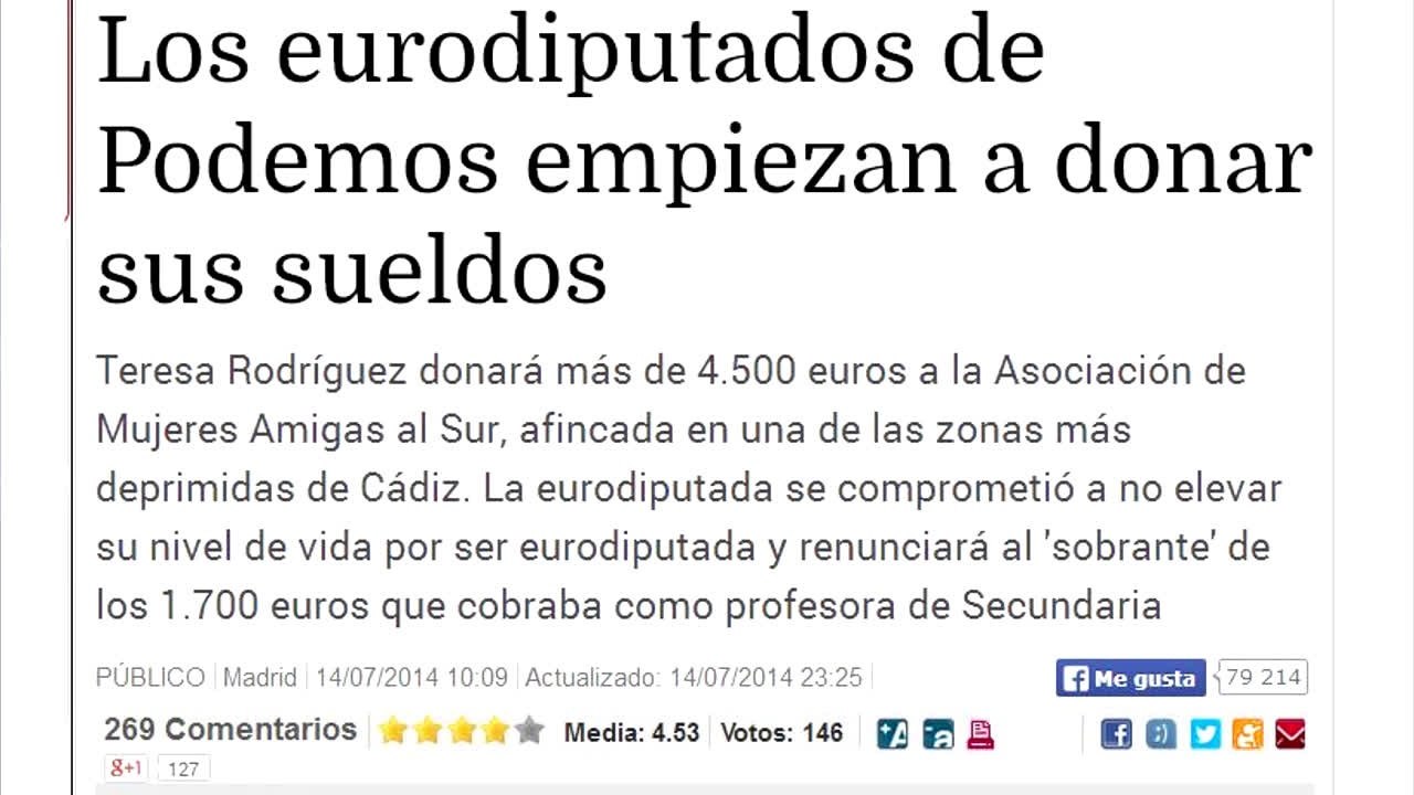 Esperanza Aguirre a Podemos -Tecnicas Nazis