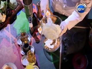 #خف_تصوم - عصير المشمش المقوي للمناعة - وحمص باللبن والطحينة