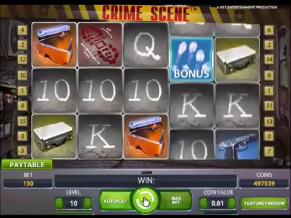 La slot Crime Scene di Netent Gratis su Trucchislotmachinebar.com