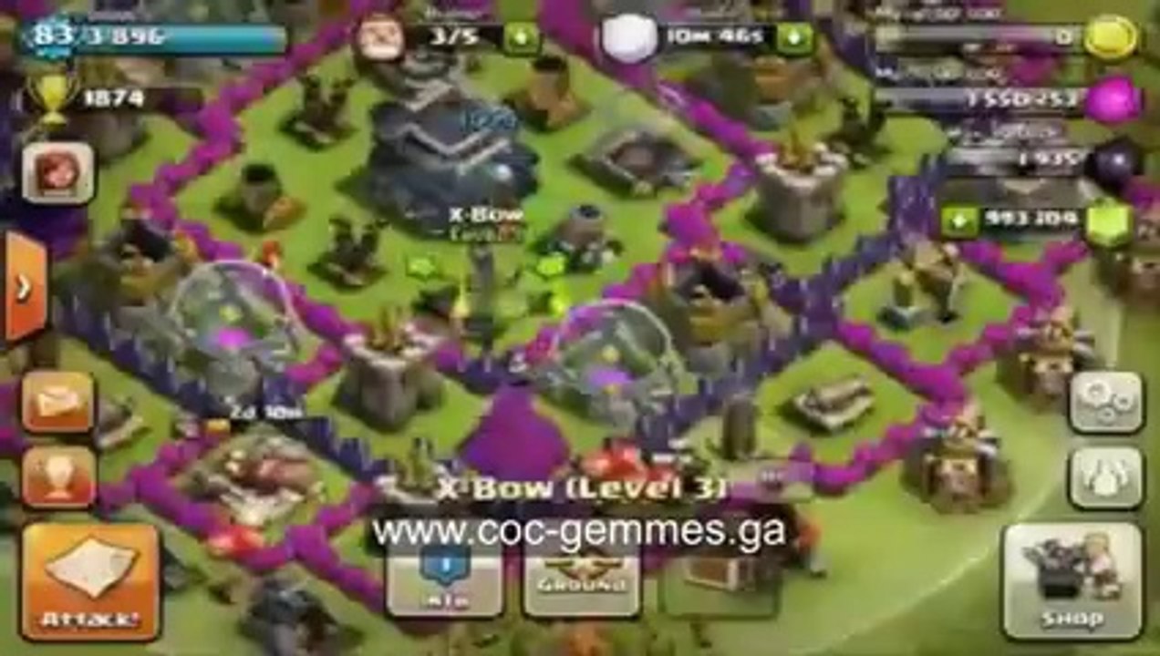 Clash of Clans Gemmes Gratuites - Gemmes illimité - Générateur online July-August 2014