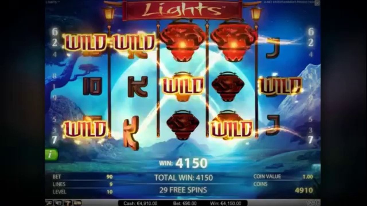 Lights Slots NetEnt 24 June 2014 FreeSpinsGratis