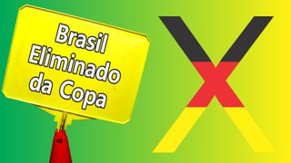 Brasil Eliminado da Copa 2014 por 7 a 1 - Frases no Facebook