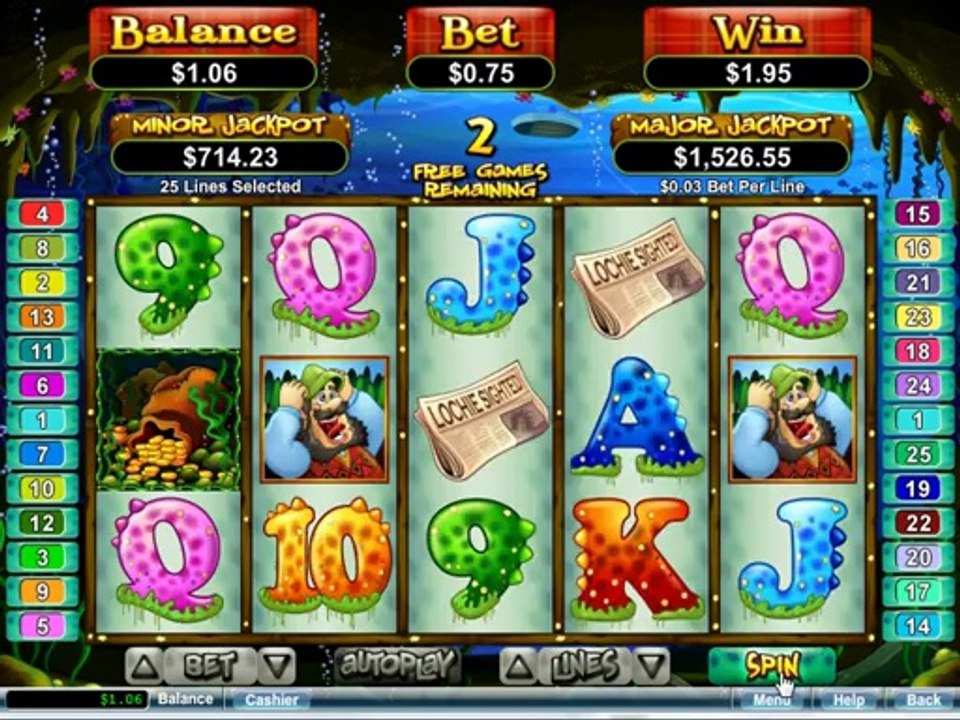 Loch Ness Loot Slot - Win-Win Feature (150xbet)