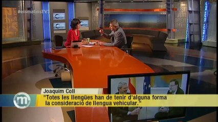 TV3 - Els Matins - Joaquim Coll: "Considerem que la consulta és il·legal i il·legítima en terme