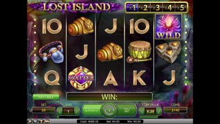 Lost Island Online Slot Machine - NetEnt