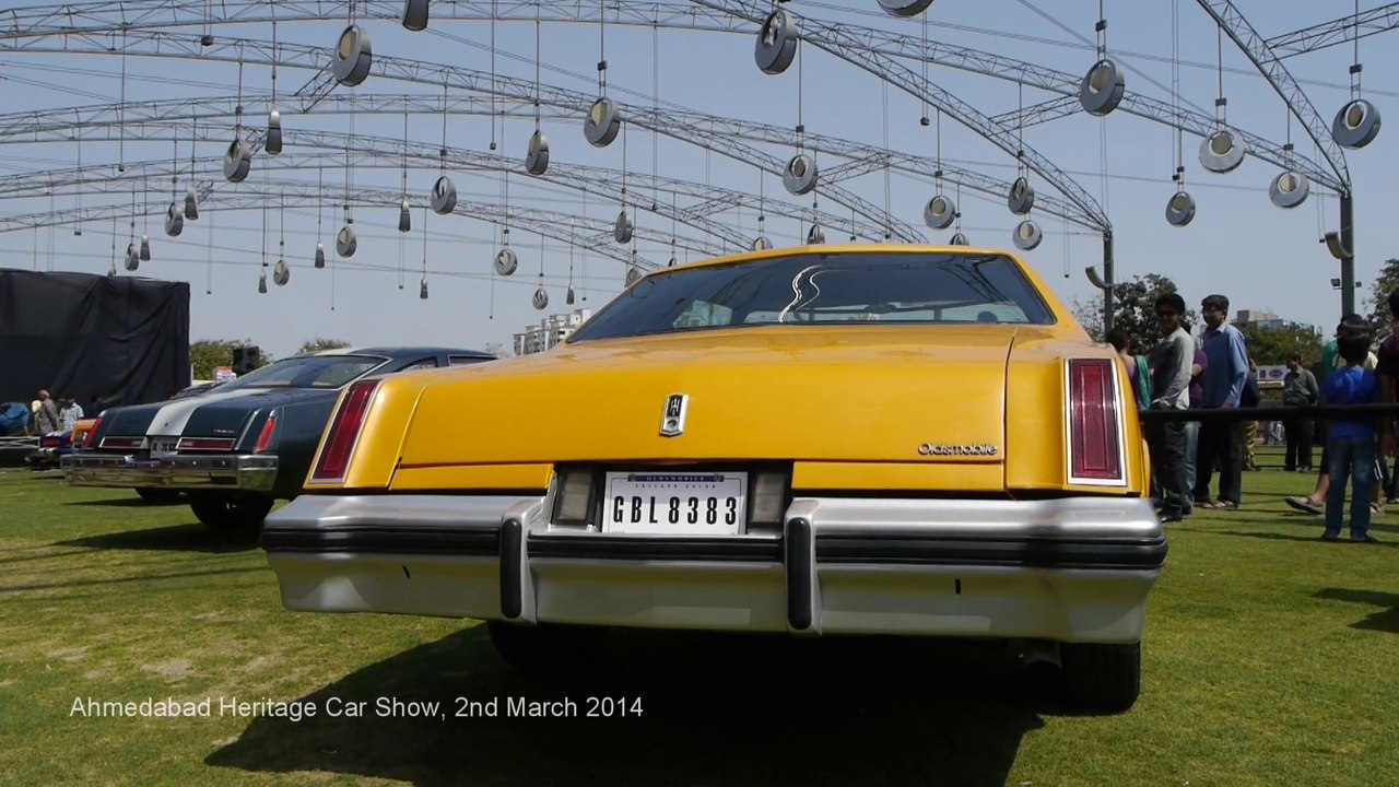 Ahmedabad Heritage Car show March 2014, India